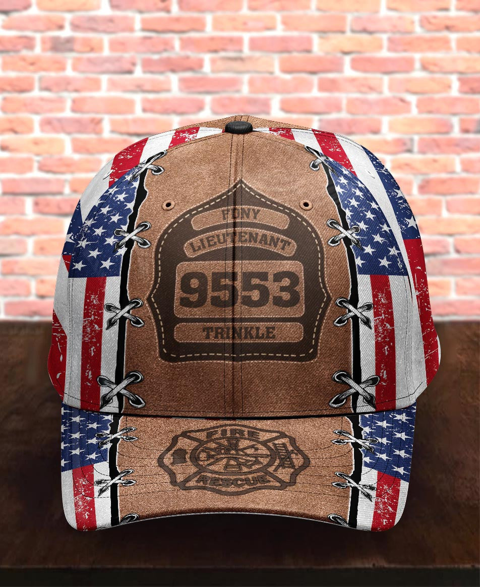 Firefighter Hat Classic Cap Trucker Hats Custom Hats Gifts For Men & Women