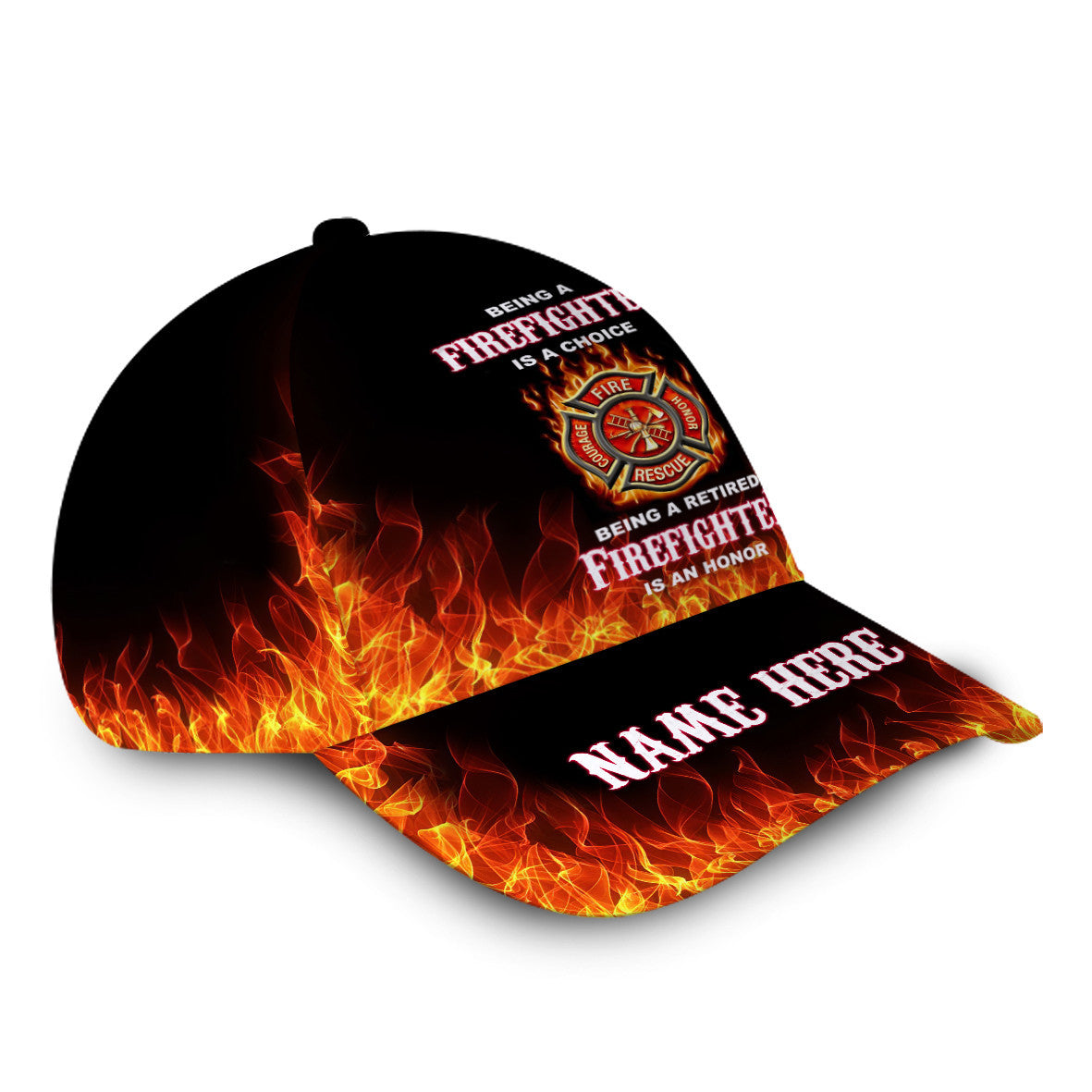 Firefighter Hat Classic Cap Trucker Hats Custom Hats Gifts For Men & Women