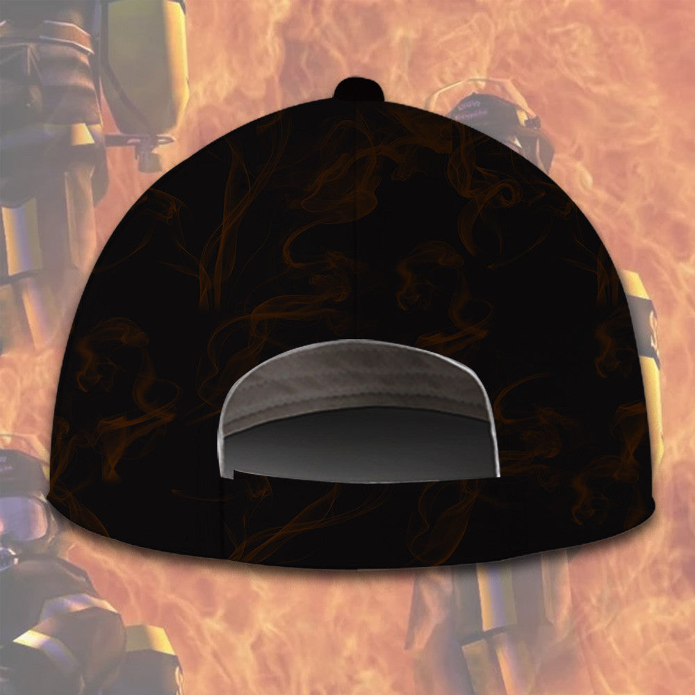 Firefighter Logo Smoke Hat Classic Cap Trucker Hats Custom Hats Gifts For Men & Women