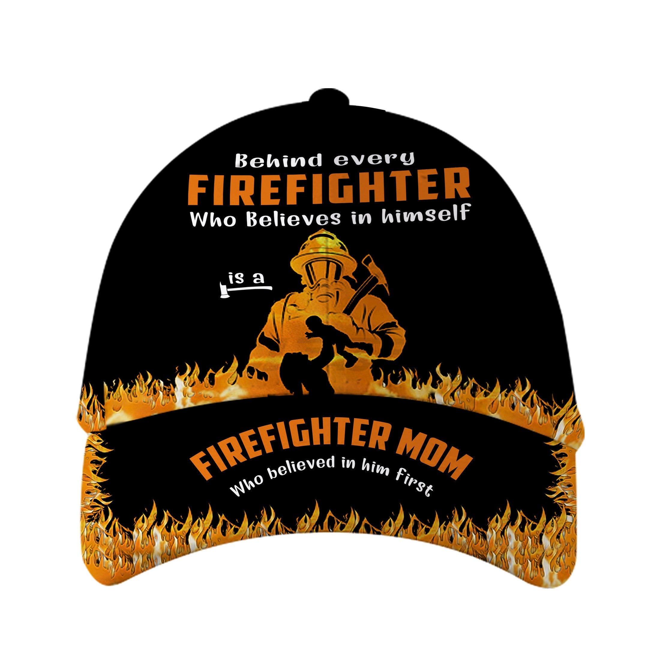 Firefighter Mom Hat Classic Cap Trucker Hats Custom Hats Gifts For Men & Women
