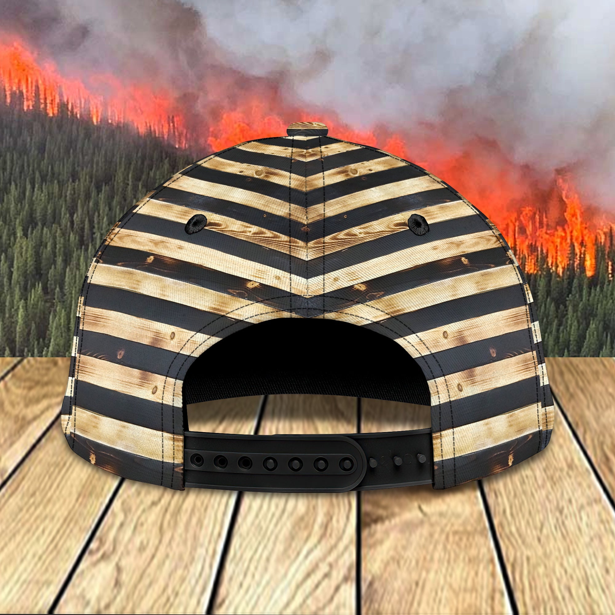 Firefighter Personalized Custom Classic Cap Trucker Hats Custom Hats Gifts For Men & Women