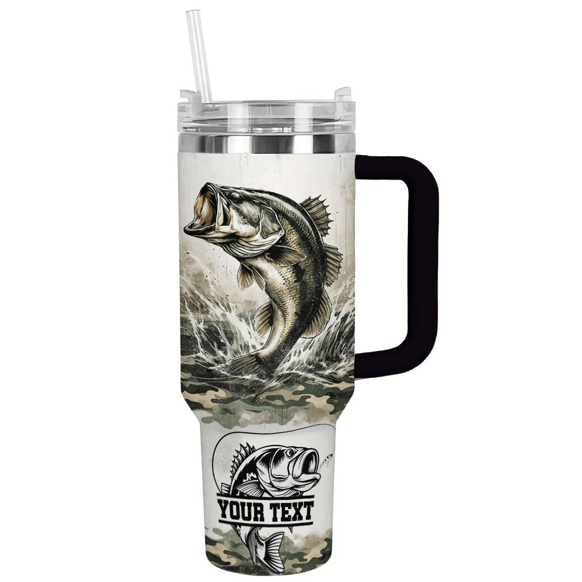 Fish Splash Custom Stanley Cup 40 oz 30 oz Tumbler With HandleTVC2301791