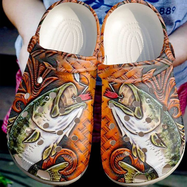 Fishing Bass Classic Clogs Shoes