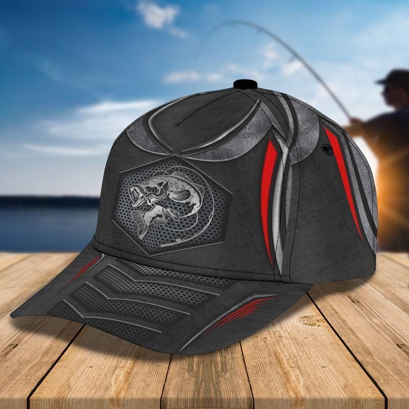 Fishing Carp Black Classic Cap Baseball Cap Trucker Hats Custom Hats Gifts For Men & Women
