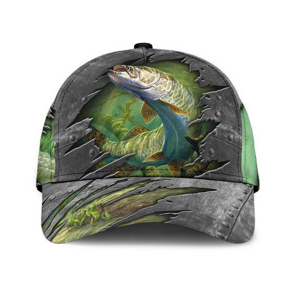 Fishing Classic Cap, Gift for Fishing Lovers Trucker Hats Custom Hats Gifts For Men & Women
