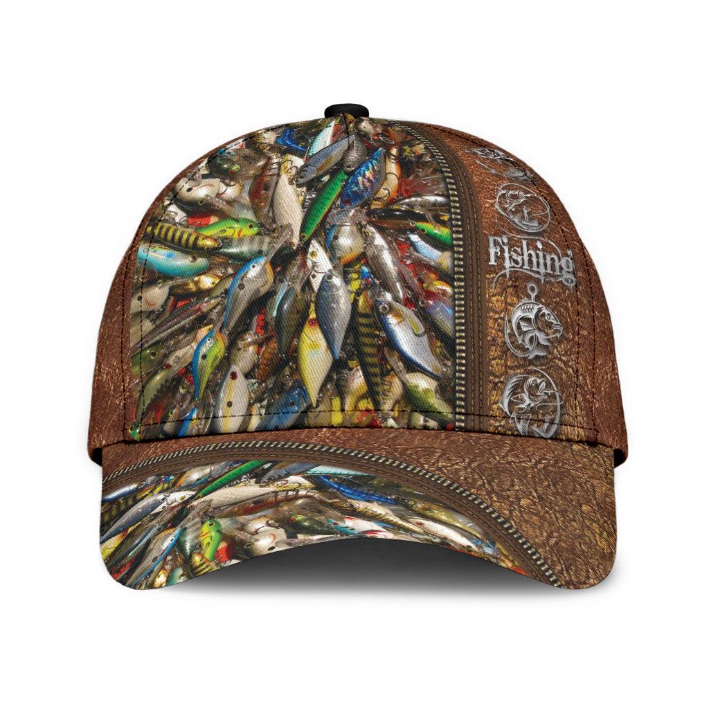 Fishing Classic Cap, Gift for Fishing Lovers Trucker Hats Custom Hats Gifts For Men & Women