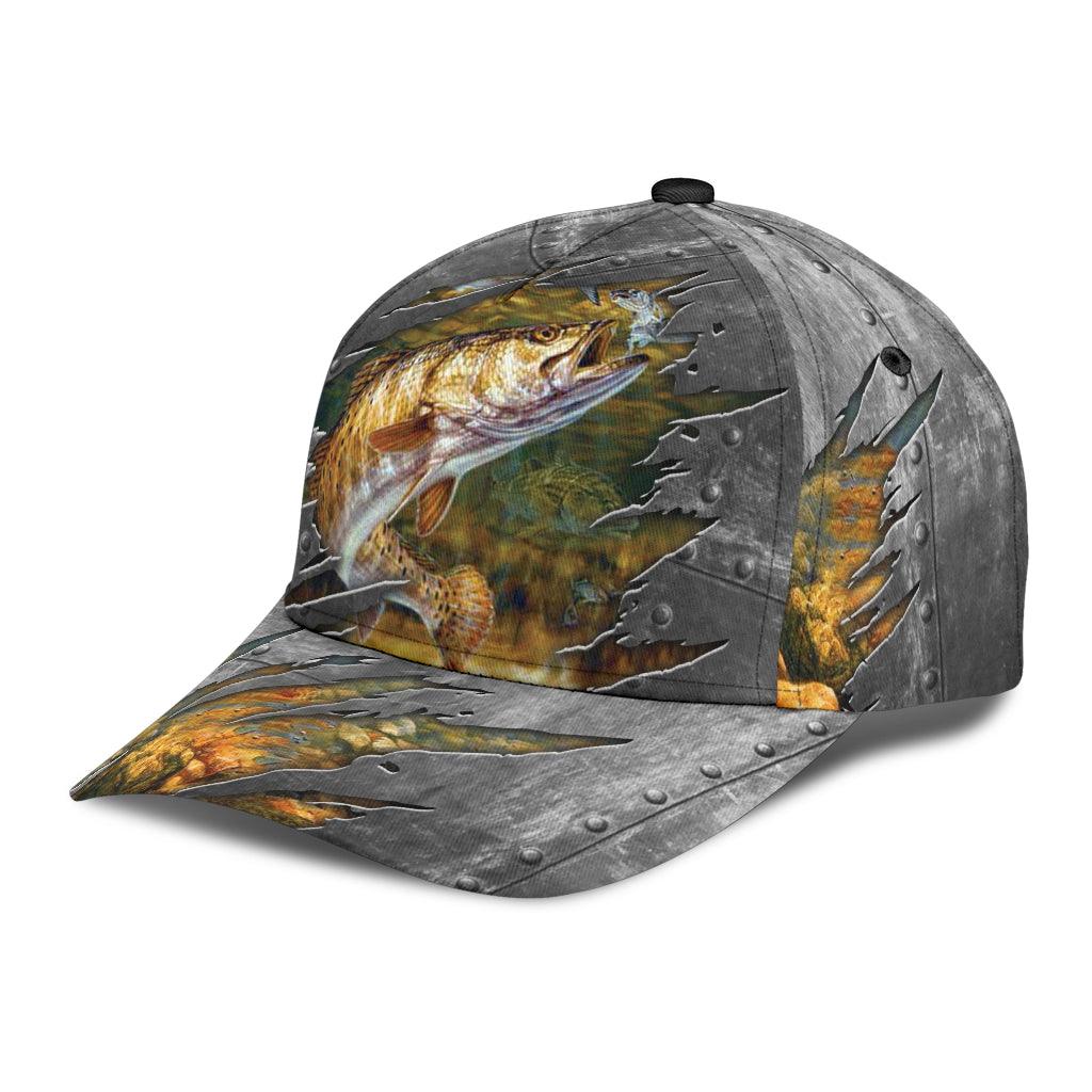 Fishing Classic Cap, Gift for Fishing Lovers Trucker Hats Custom Hats Gifts For Men & Women