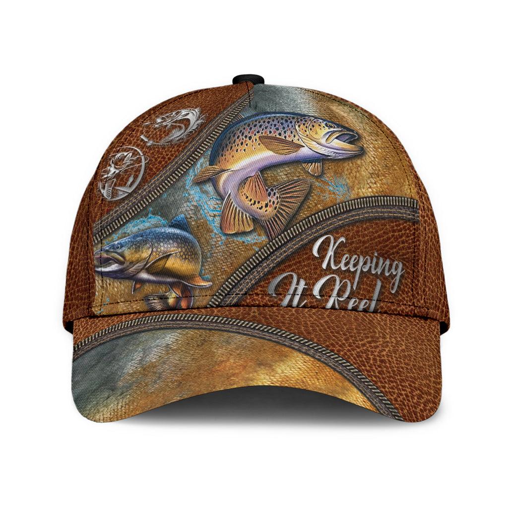 Fishing Classic Cap, Gift for Fishing Lovers Trucker Hats Custom Hats Gifts For Men & Women
