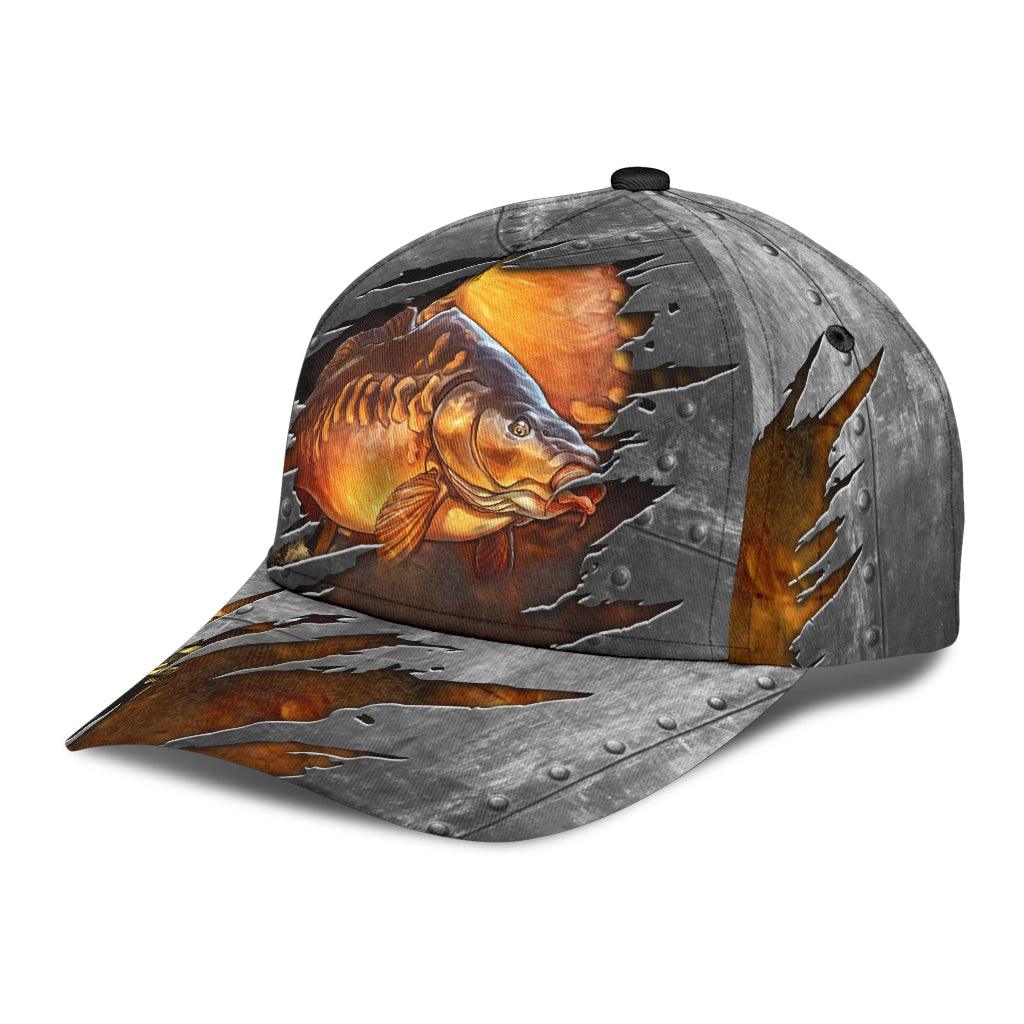 Fishing Classic Cap, Gift for Fishing Lovers Trucker Hats Custom Hats Gifts For Men & Women