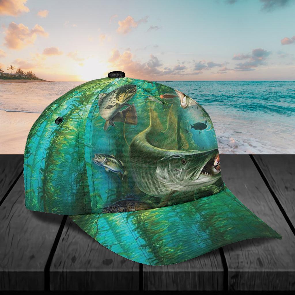 Fishing Classic Cap, Gift for Fishing Lovers Trucker Hats Custom Hats Gifts For Men & Women
