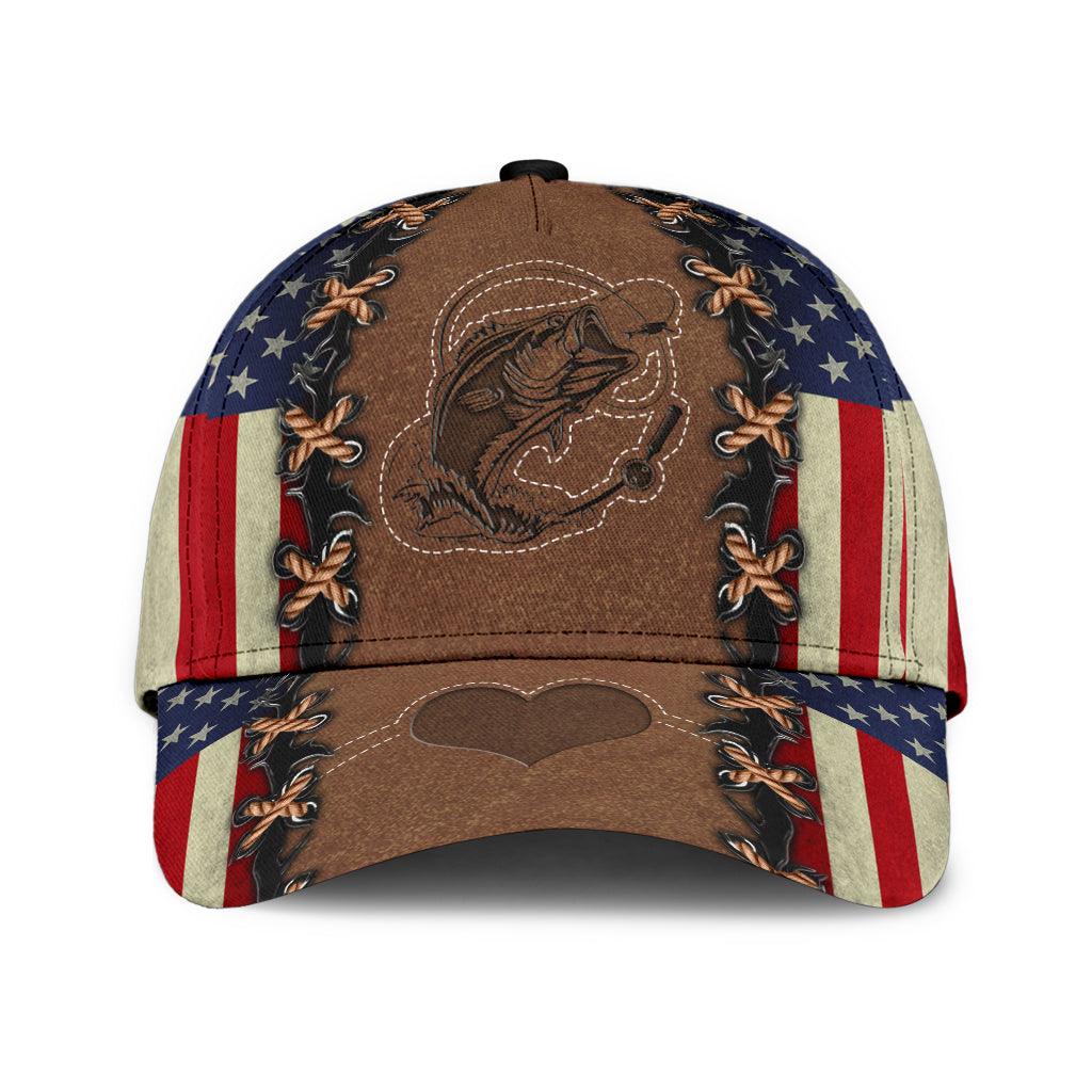 Fishing Classic Cap, Gift for Fishing Lovers Trucker Hats Custom Hats Gifts For Men & Women