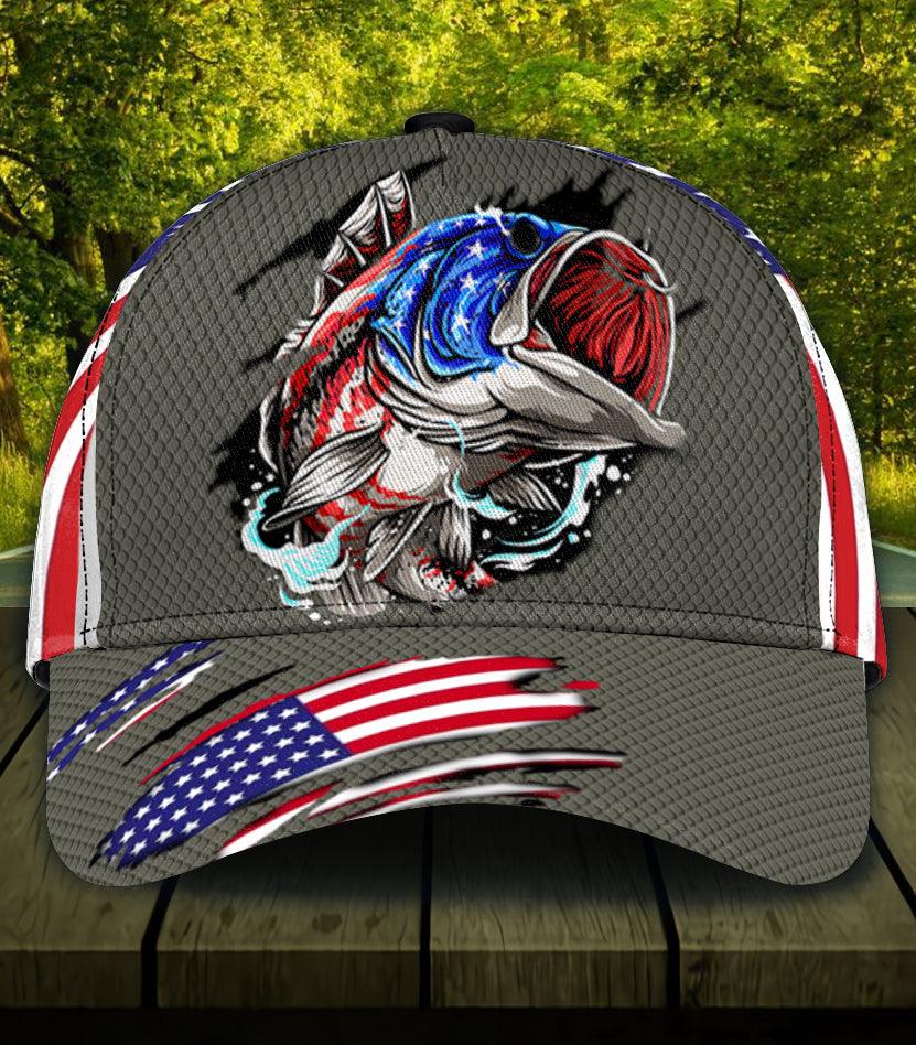 Fishing Classic Cap, Gift for Fishing Lovers Trucker Hats Custom Hats Gifts For Men & Women