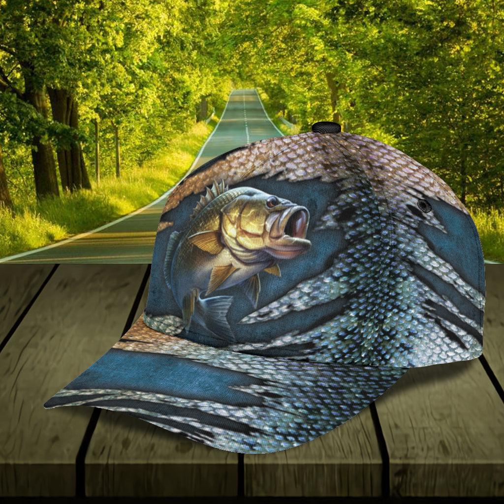 Fishing Classic Cap, Gift for Fishing Lovers Trucker Hats Custom Hats Gifts For Men & Women