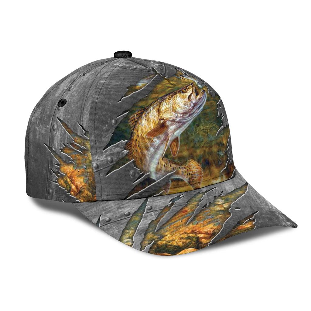 Fishing Classic Cap, Gift for Fishing Lovers Trucker Hats Custom Hats Gifts For Men & Women