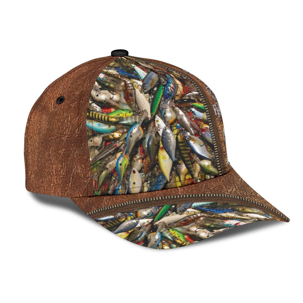 Fishing Classic Cap, Gift for Fishing Lovers Trucker Hats Custom Hats Gifts For Men & Women