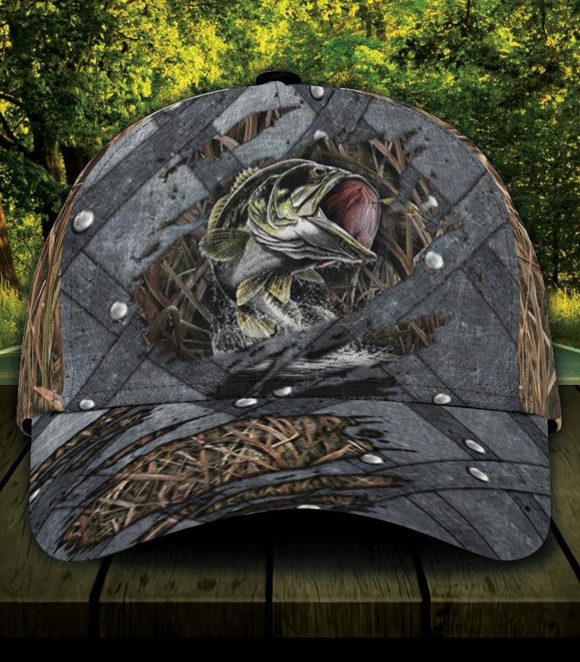 Fishing Classic Cap, Gift for Fishing Lovers Trucker Hats Custom Hats Gifts For Men & Women