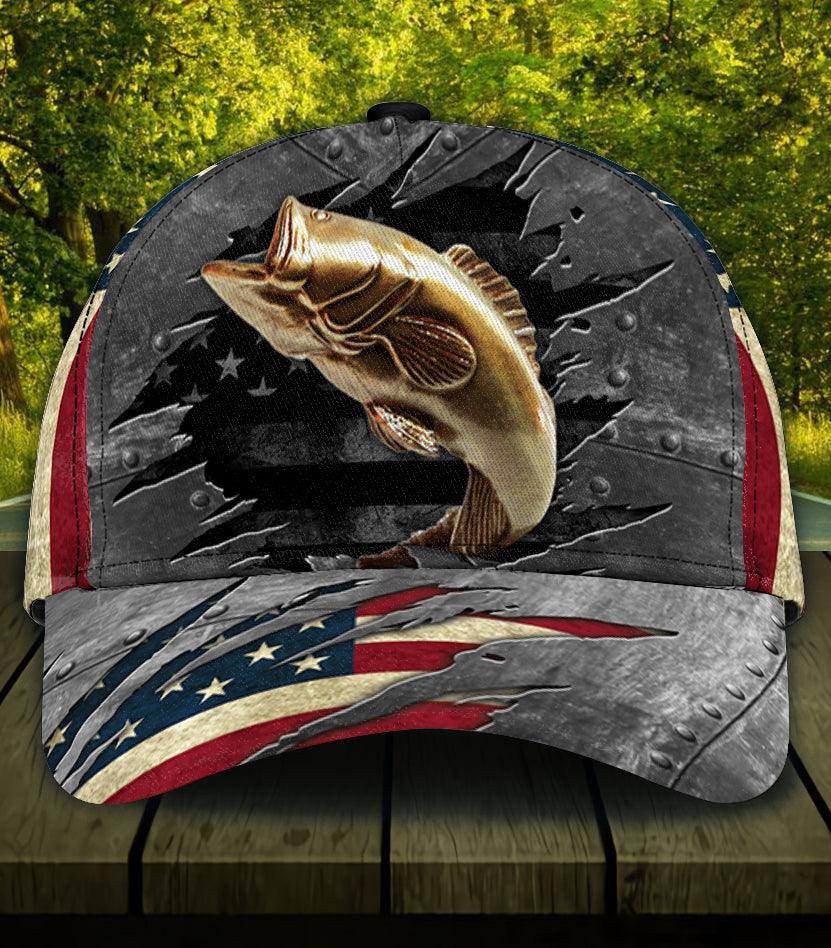 Fishing Classic Cap, Gift for Fishing Lovers Trucker Hats Custom Hats Gifts For Men & Women