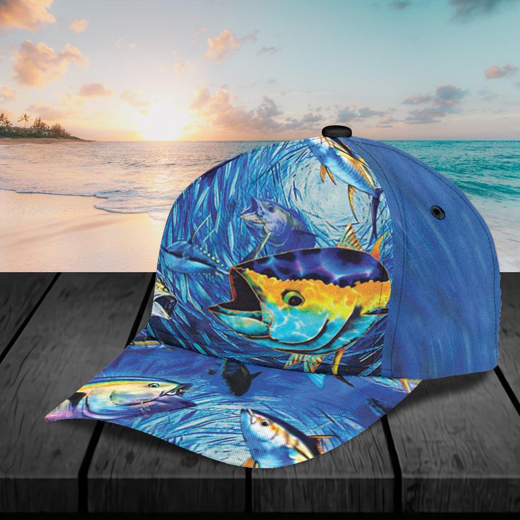 Fishing Classic Cap, Gift for Fishing Lovers Trucker Hats Custom Hats Gifts For Men & Women