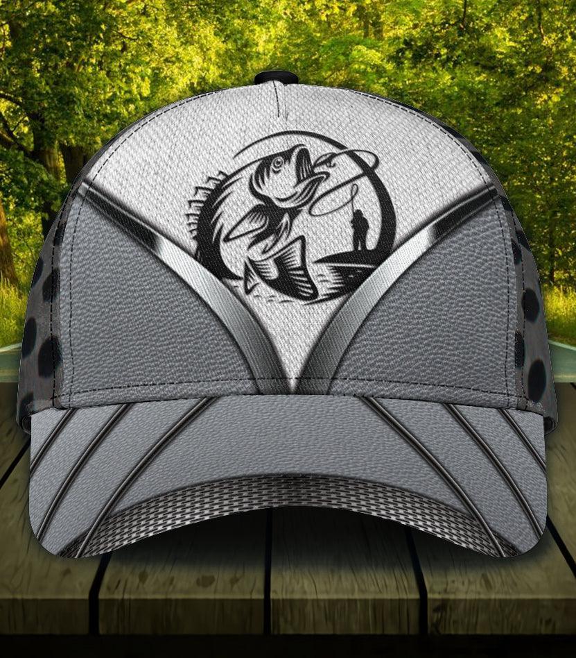 Fishing Classic Cap, Gift for Fishing Lovers Trucker Hats Custom Hats Gifts For Men & Women