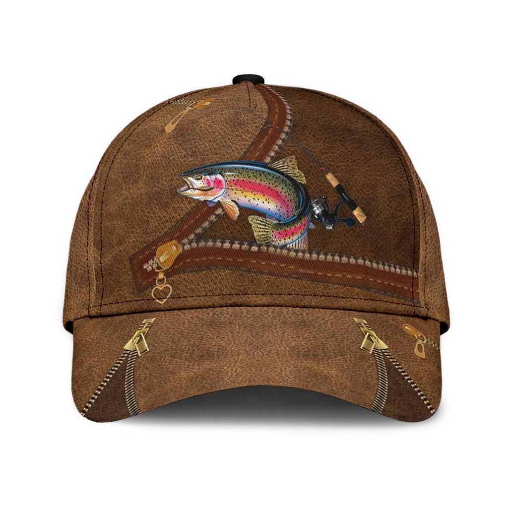 Fishing Classic Cap, Gift for Fishing Lovers Trucker Hats Custom Hats Gifts For Men & Women