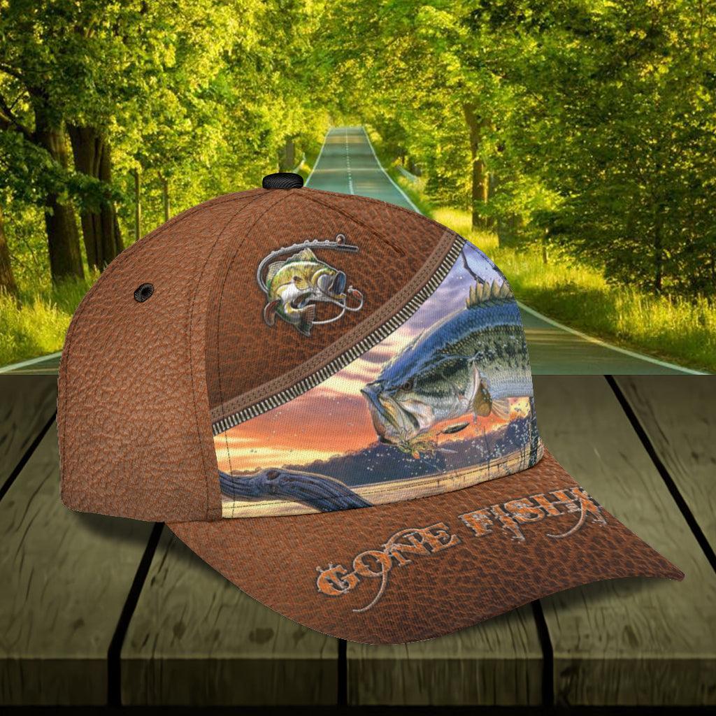 Fishing Classic Cap, Gift for Fishing Lovers Trucker Hats Custom Hats Gifts For Men & Women