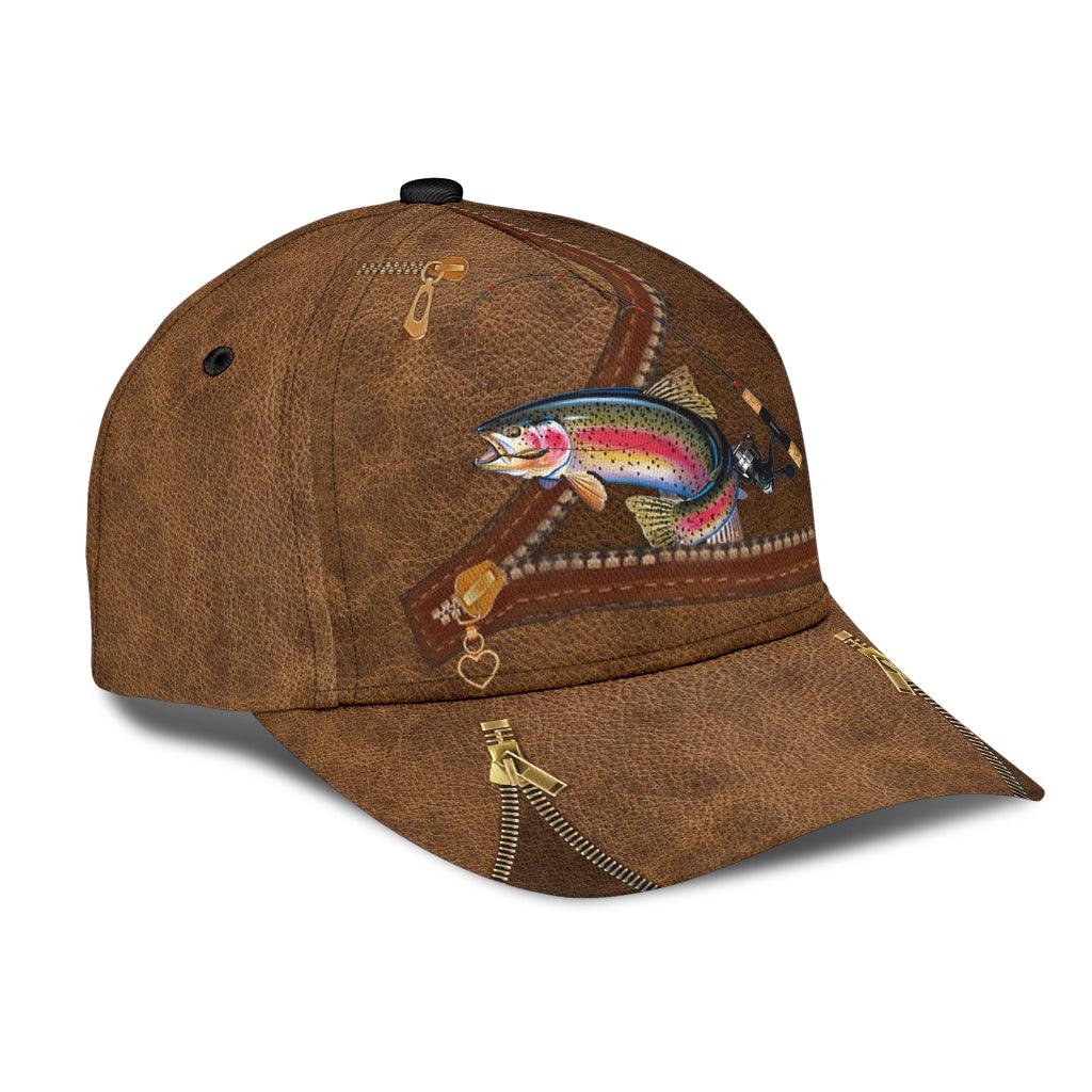 Fishing Classic Cap, Gift for Fishing Lovers Trucker Hats Custom Hats Gifts For Men & Women