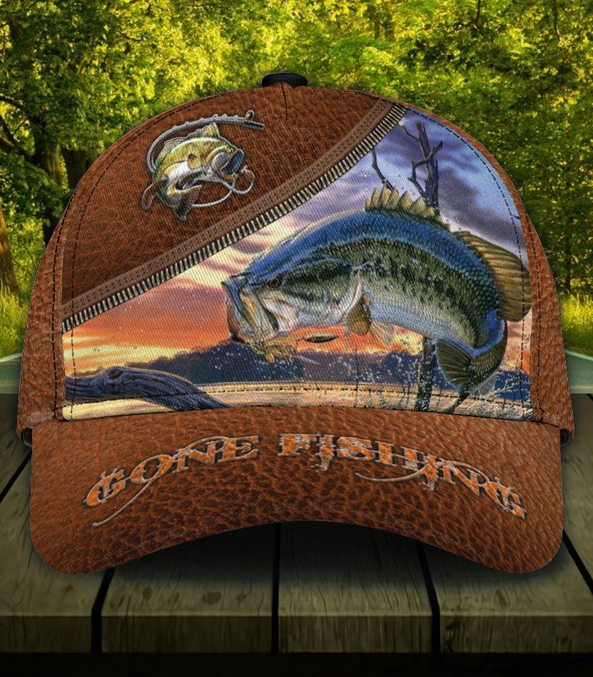 Fishing Classic Cap, Gift for Fishing Lovers Trucker Hats Custom Hats Gifts For Men & Women
