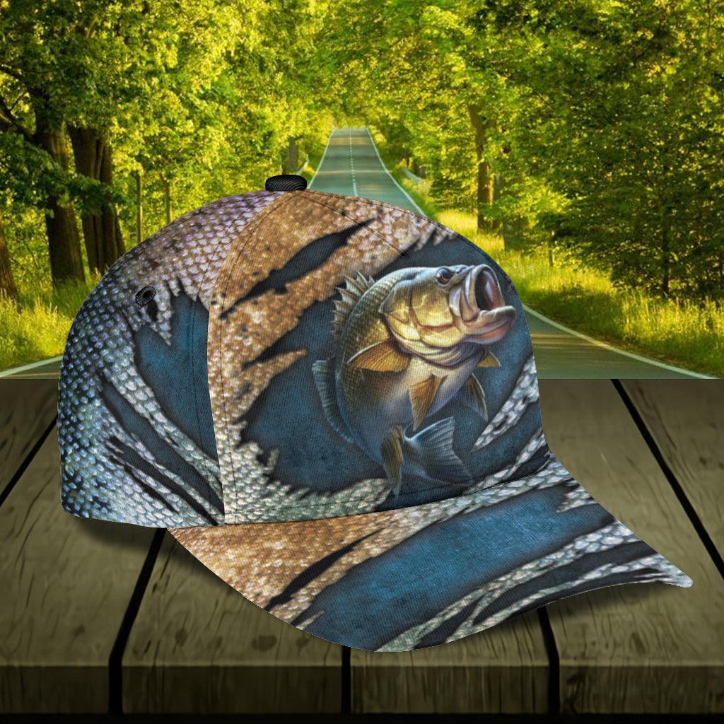 Fishing Classic Cap, Gift for Fishing Lovers Trucker Hats Custom Hats Gifts For Men & Women