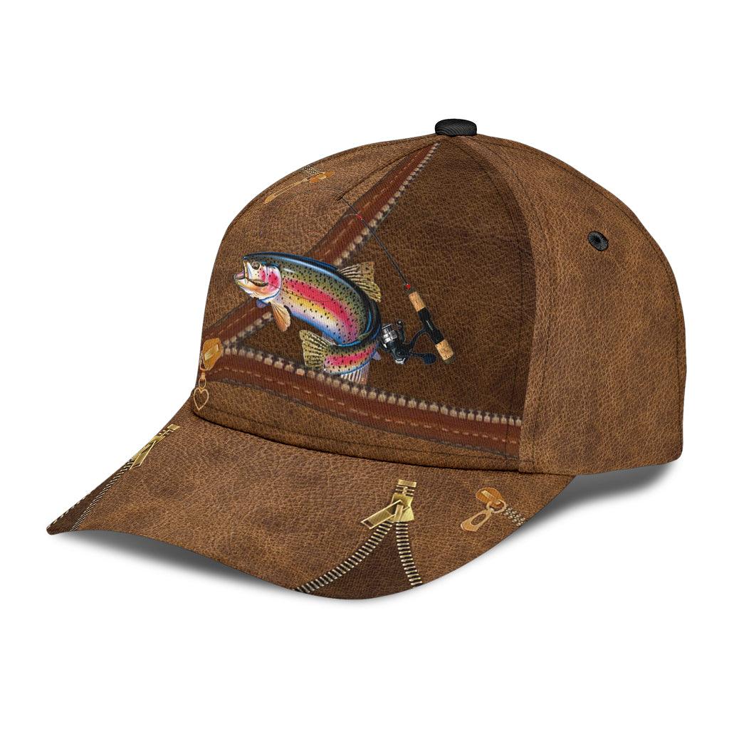 Fishing Classic Cap, Gift for Fishing Lovers Trucker Hats Custom Hats Gifts For Men & Women
