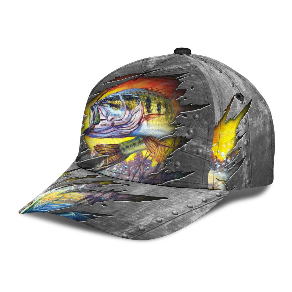 Fishing Classic Cap, Gift for Fishing Lovers Trucker Hats Custom Hats Gifts For Men & Women