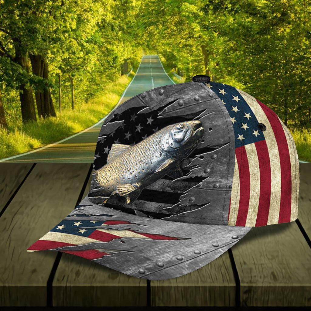 Fishing Classic Cap, Gift for Fishing Lovers Trucker Hats Custom Hats Gifts For Men & Women