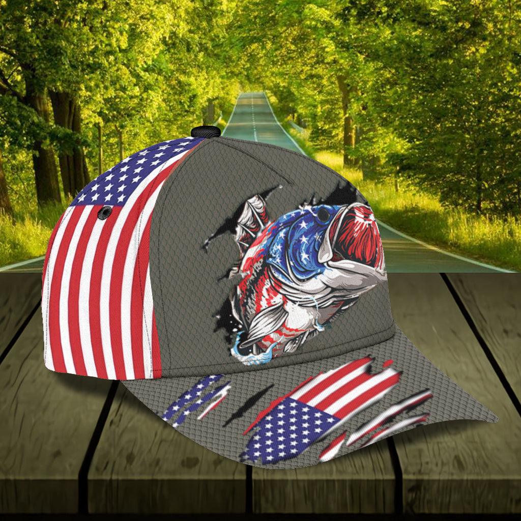 Fishing Classic Cap, Gift for Fishing Lovers Trucker Hats Custom Hats Gifts For Men & Women