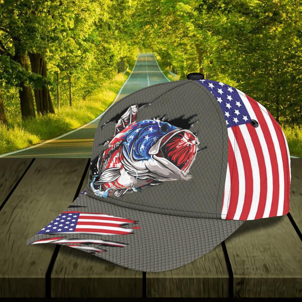 Fishing Classic Cap, Gift for Fishing Lovers Trucker Hats Custom Hats Gifts For Men & Women