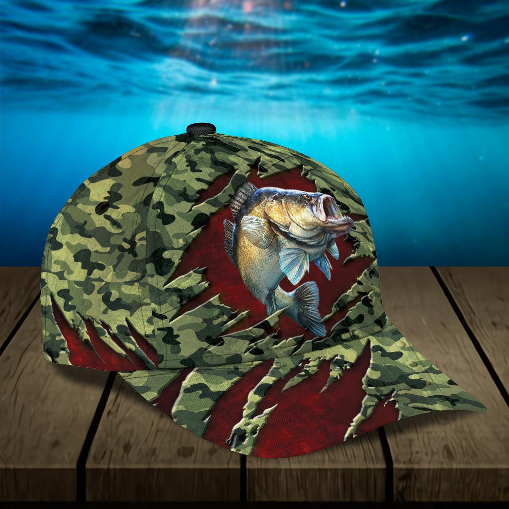 Fishing Classic Cap, Gift for Fishing Lovers Trucker Hats Custom Hats Gifts For Men & Women