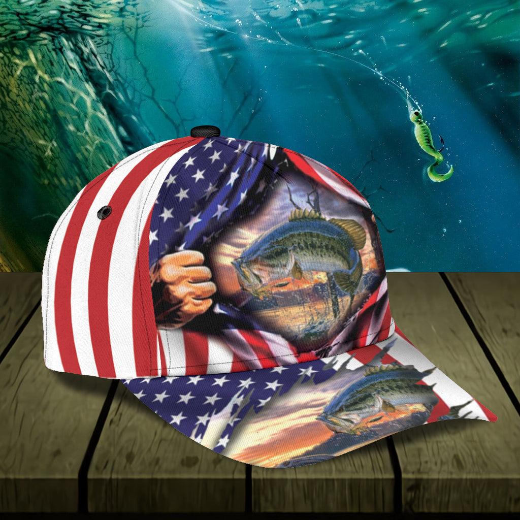 Fishing Classic Cap, Gift for Fishing Lovers Trucker Hats Custom Hats Gifts For Men & Women