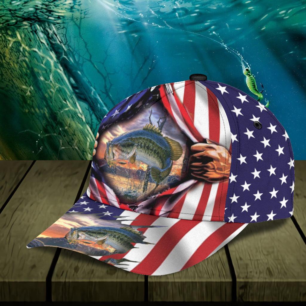 Fishing Classic Cap, Gift for Fishing Lovers Trucker Hats Custom Hats Gifts For Men & Women