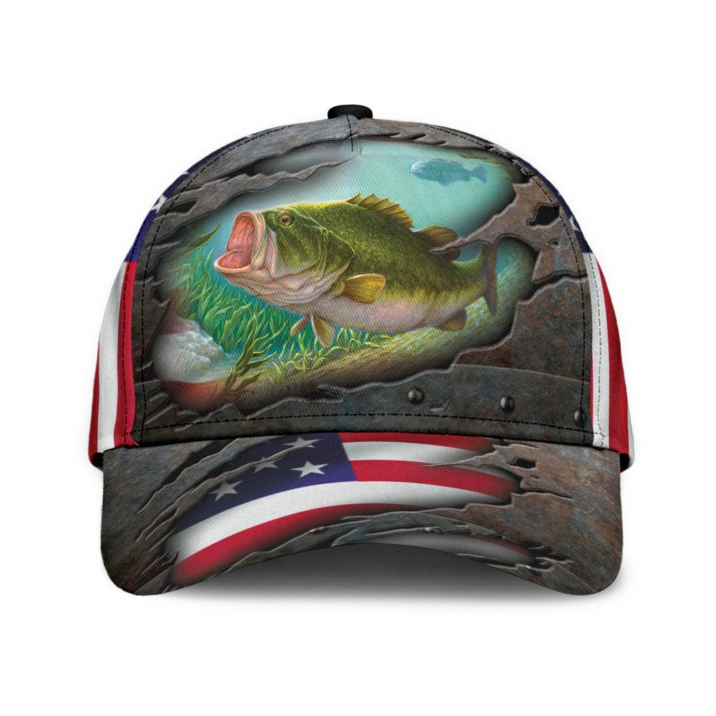 Fishing Classic Cap, Gift for Fishing Lovers Trucker Hats Custom Hats Gifts For Men & Women