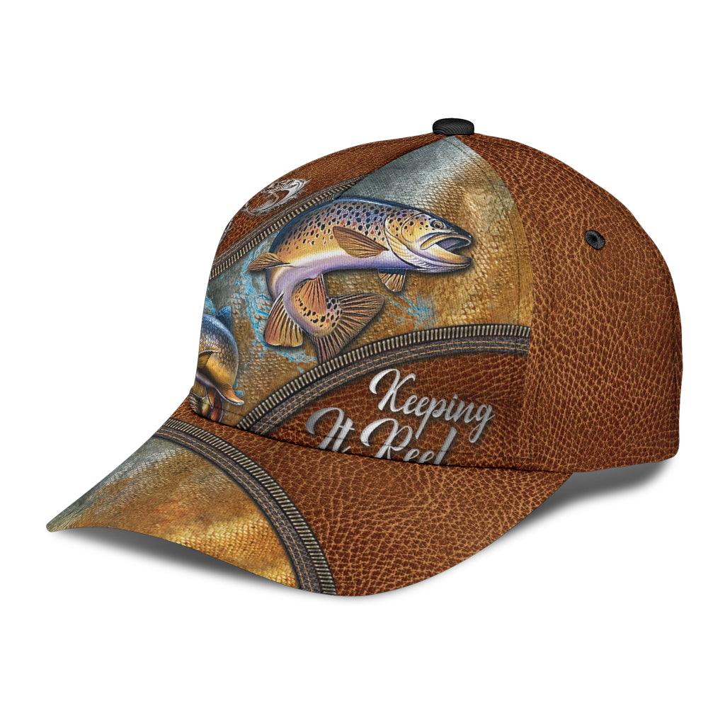 Fishing Classic Cap, Gift for Fishing Lovers Trucker Hats Custom Hats Gifts For Men & Women