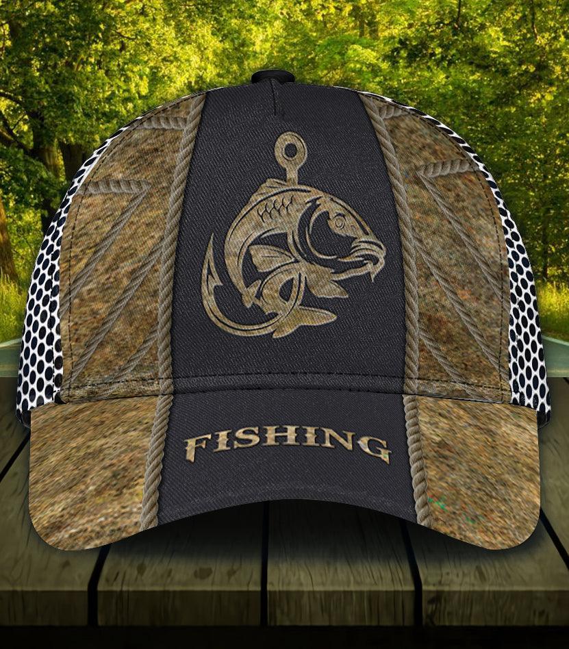 Fishing Classic Cap, Gift for Fishing Lovers Trucker Hats Custom Hats Gifts For Men & Women