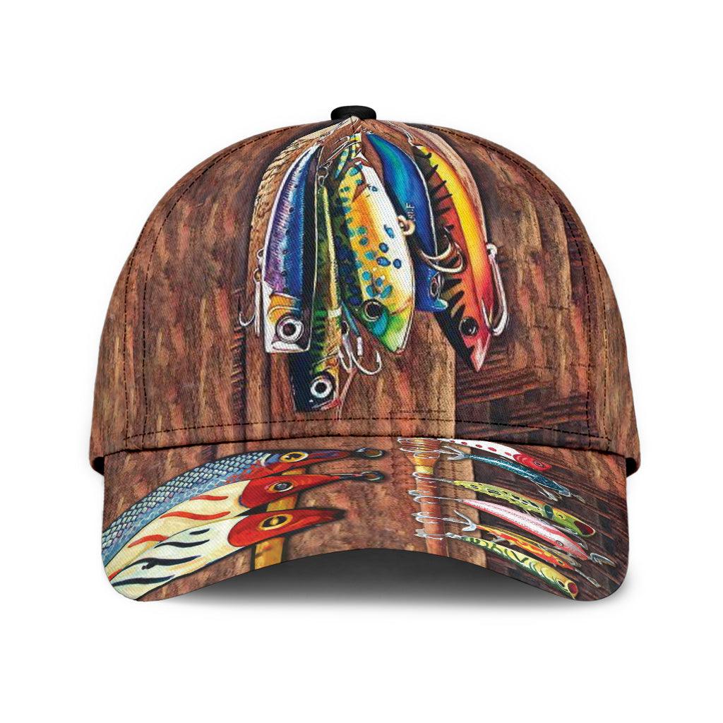 Fishing Classic Cap, Gift for Fishing Lovers Trucker Hats Custom Hats Gifts For Men & Women