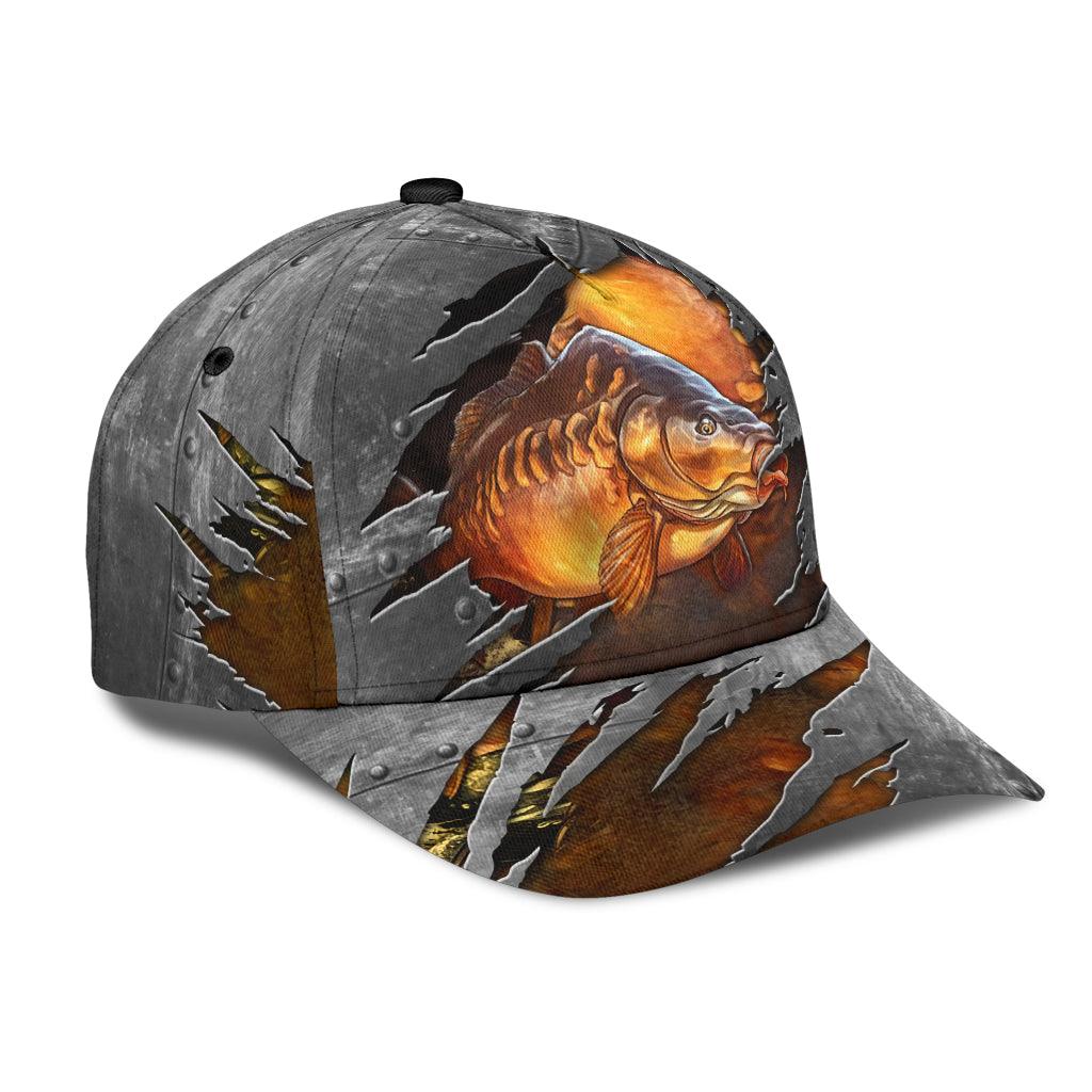 Fishing Classic Cap, Gift for Fishing Lovers Trucker Hats Custom Hats Gifts For Men & Women