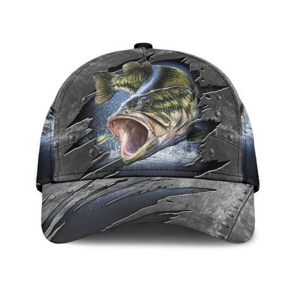 Fishing Classic Cap, Gift for Fishing Lovers Trucker Hats Custom Hats Gifts For Men & Women