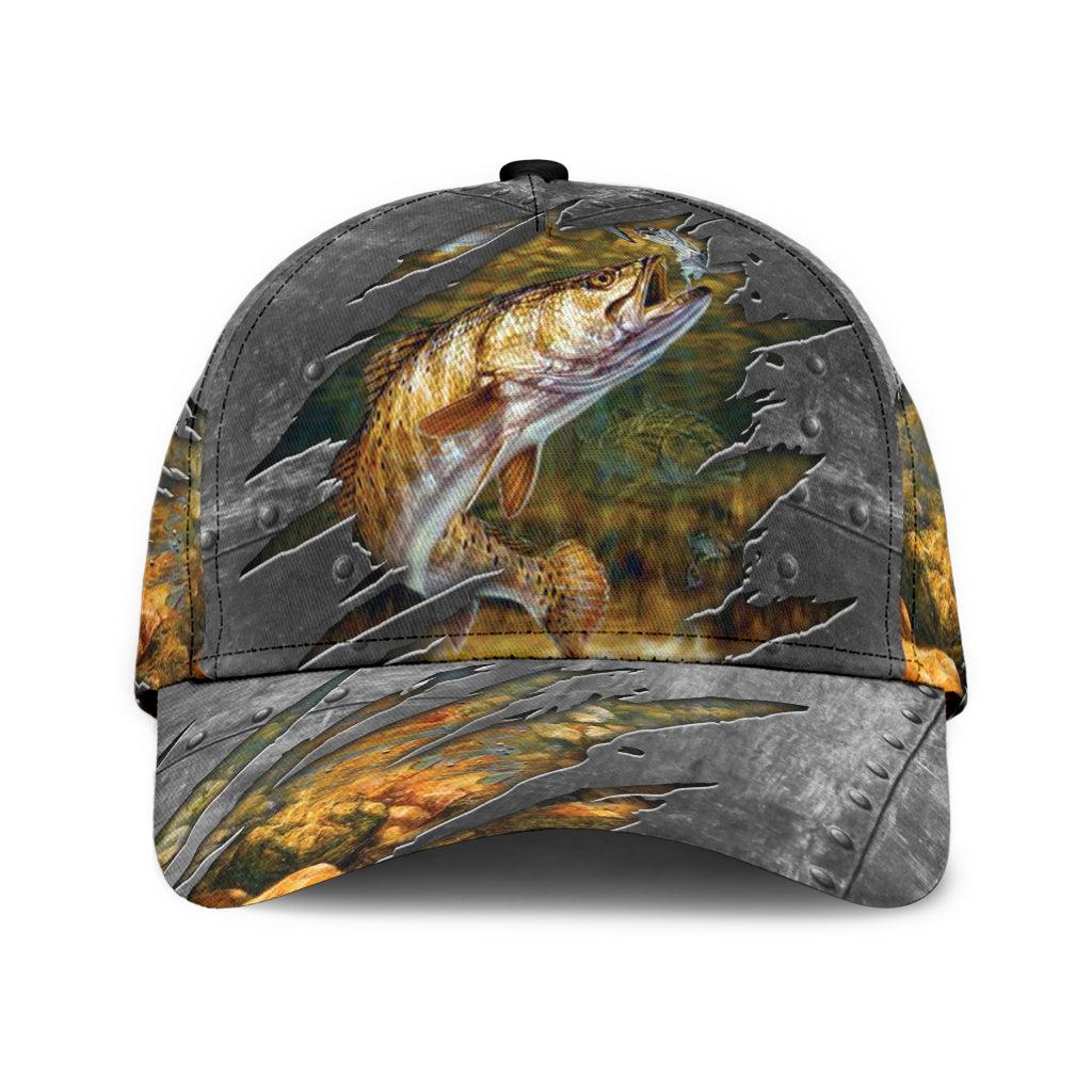 Fishing Classic Cap, Gift for Fishing Lovers Trucker Hats Custom Hats Gifts For Men & Women