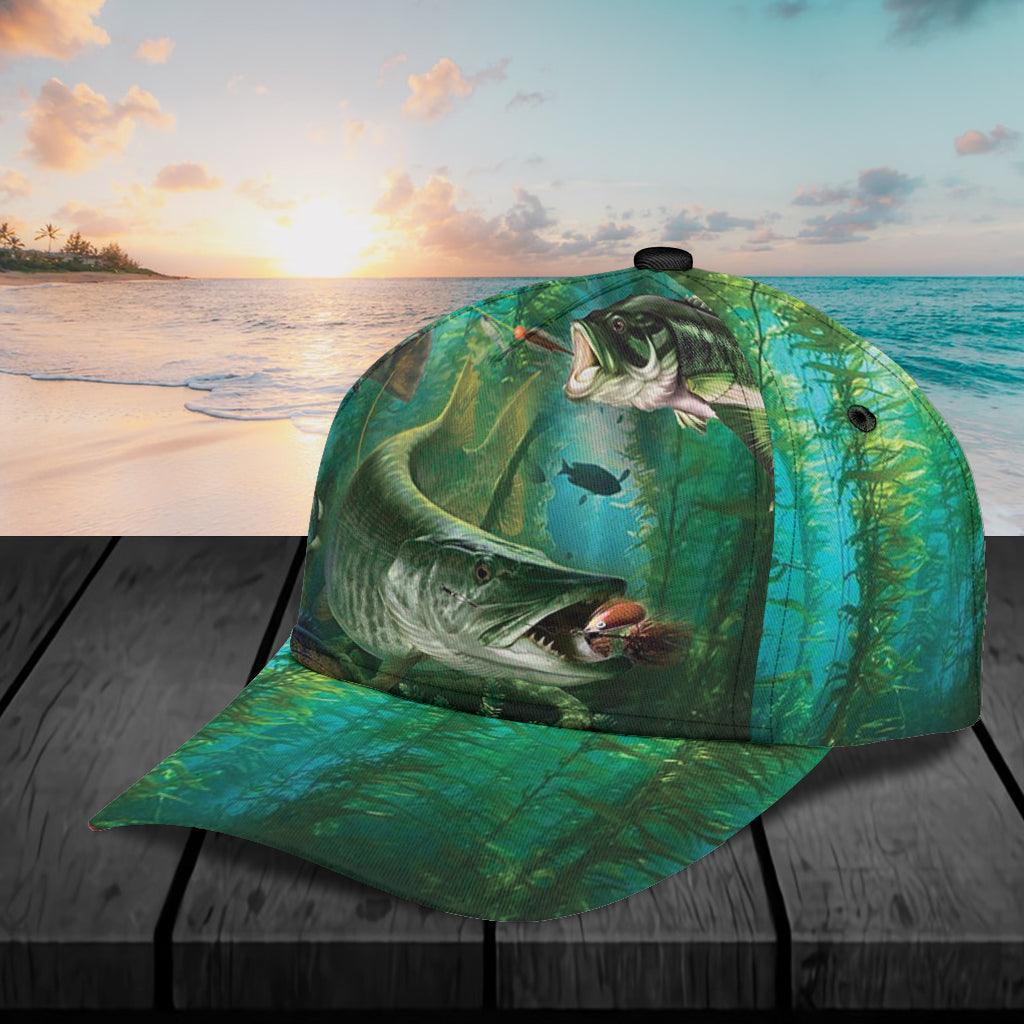 Fishing Classic Cap, Gift for Fishing Lovers Trucker Hats Custom Hats Gifts For Men & Women