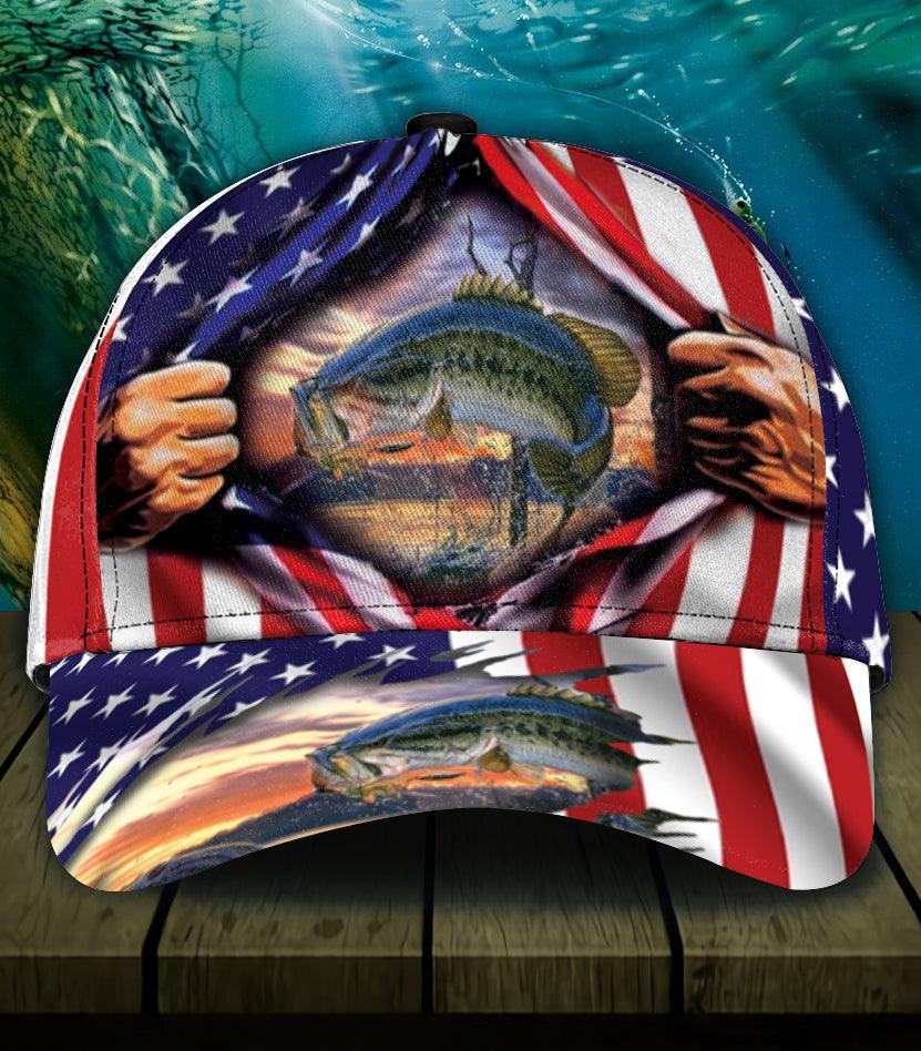 Fishing Classic Cap, Gift for Fishing Lovers Trucker Hats Custom Hats Gifts For Men & Women
