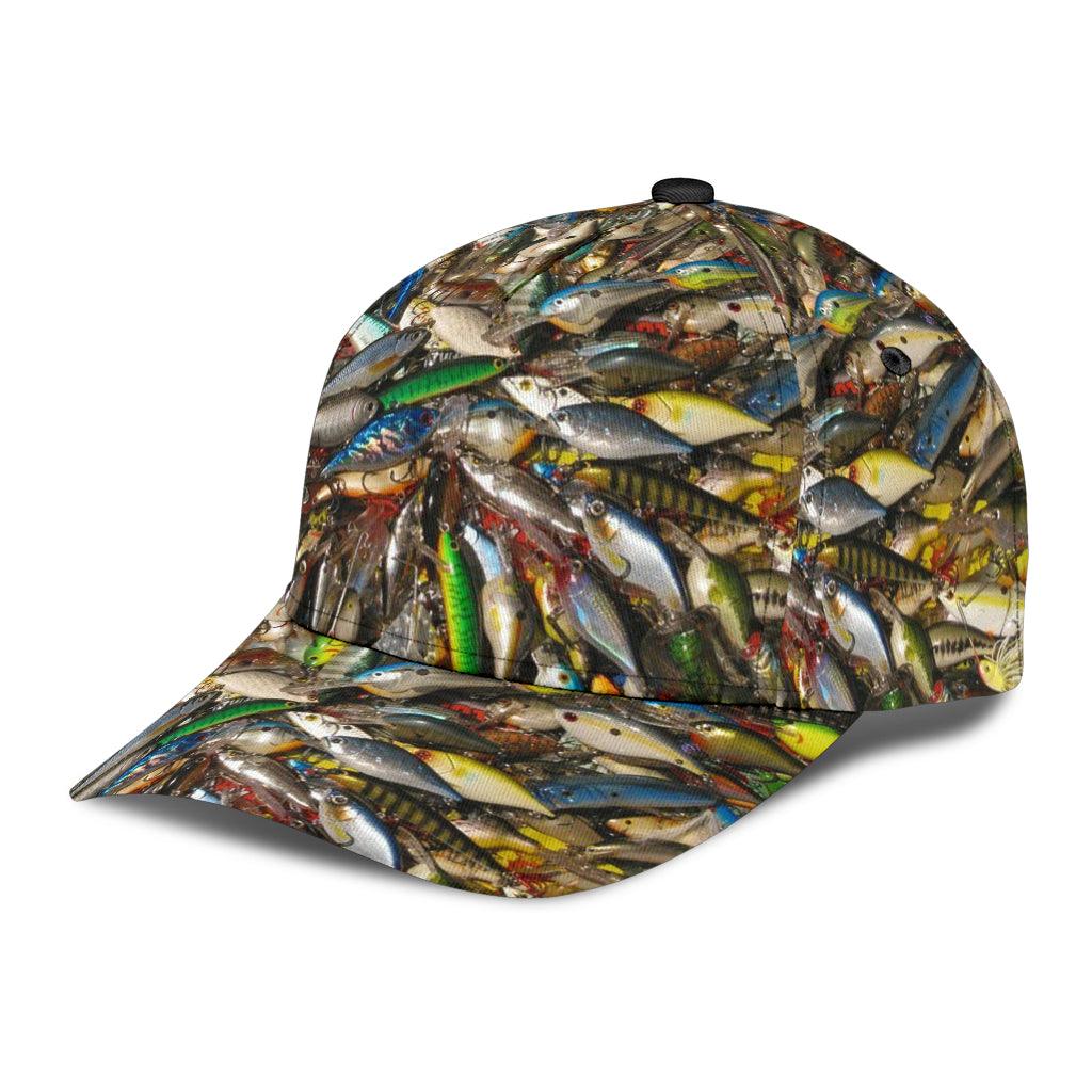 Fishing Classic Cap, Gift for Fishing Lovers Trucker Hats Custom Hats Gifts For Men & Women