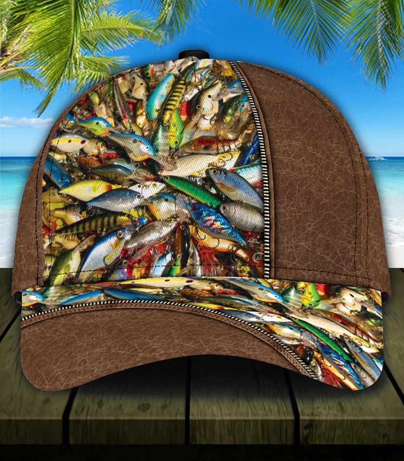 Fishing Classic Cap, Gift for Fishing Lovers Trucker Hats Custom Hats Gifts For Men & Women
