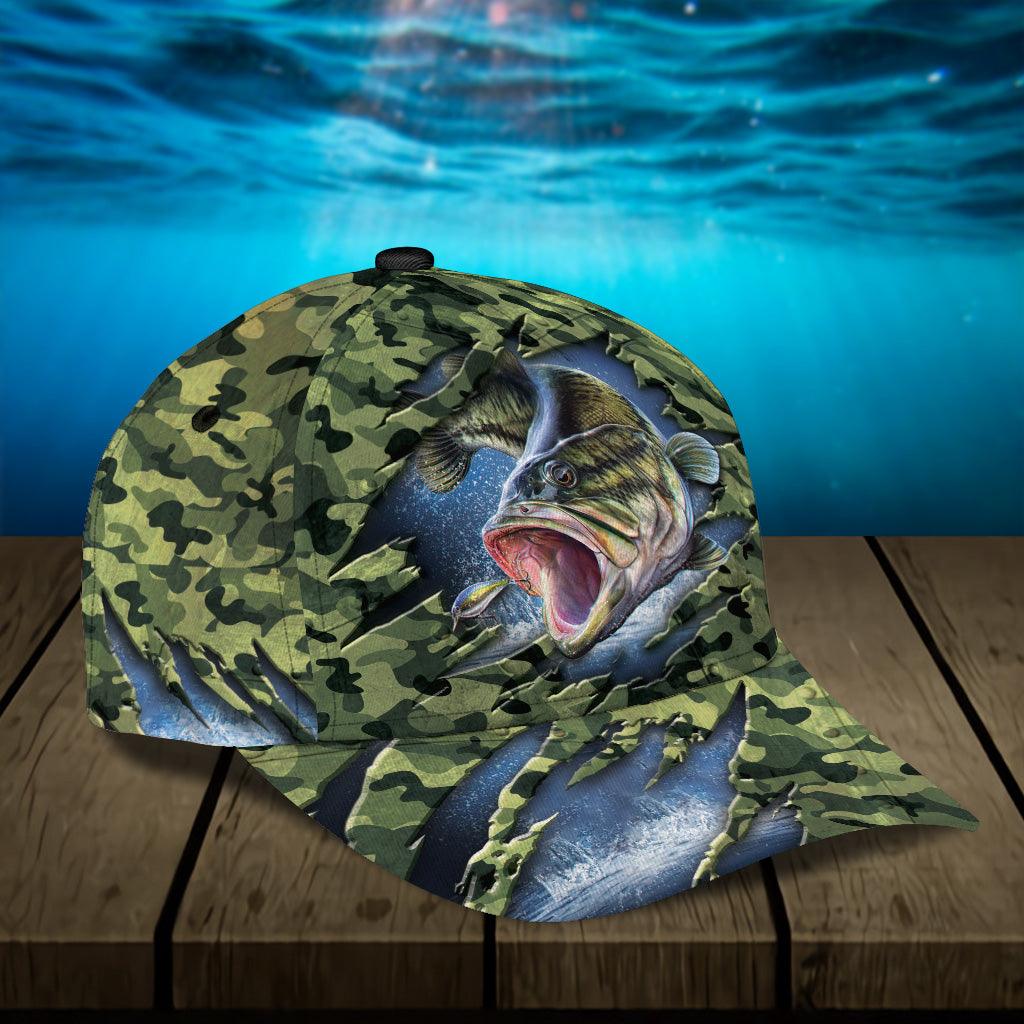 Fishing Classic Cap, Gift for Fishing Lovers Trucker Hats Custom Hats Gifts For Men & Women