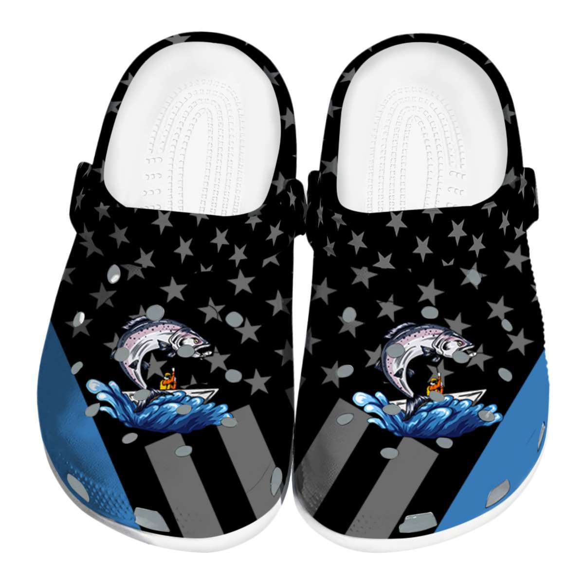 Fishing Crocs Crocband Clogs Shoes Comfortable For Men Women and Kids