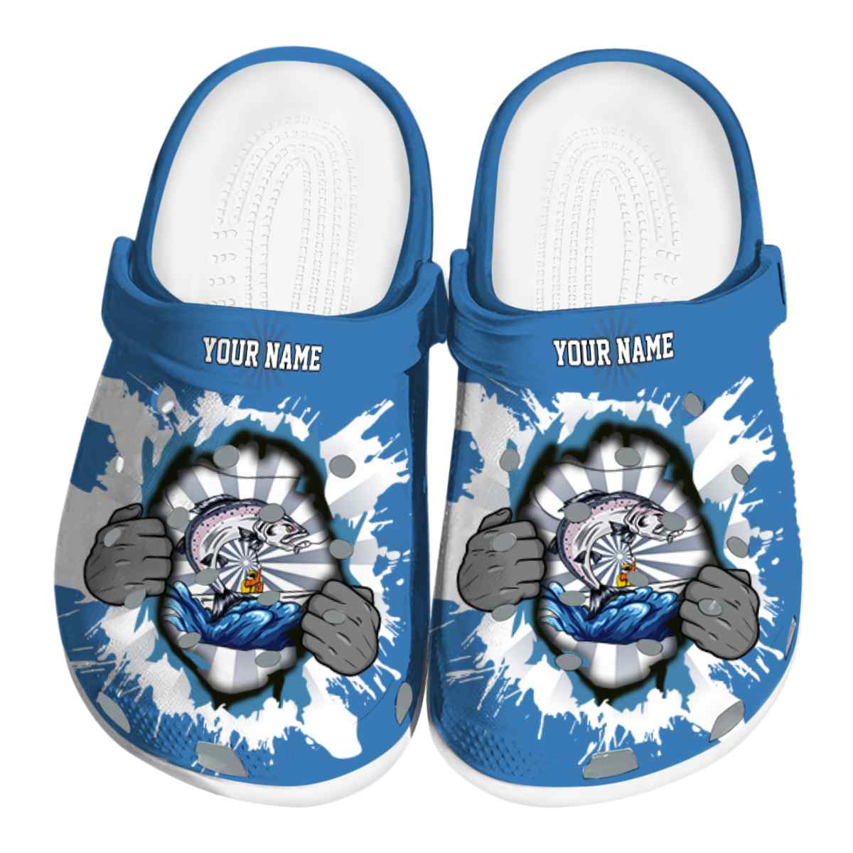 Fishing Crocs Crocband Clogs Shoes Comfortable For Men Women and Kids